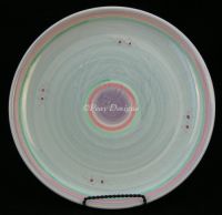 Caleca MARINA Blue & Lavender Dinner Plate